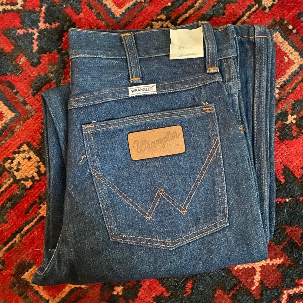 Vintage 70’s Dead-Stock Wrangler Flare jeans